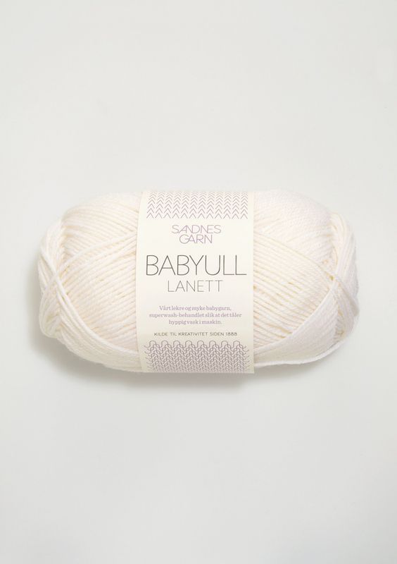 Sandnes Garn babyull 1001