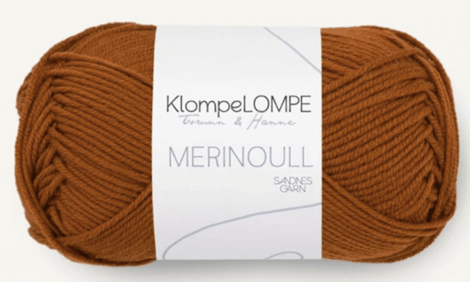 Hovedbilde  KLOMPELOMPE MERINOULL KANELSTANG 3064