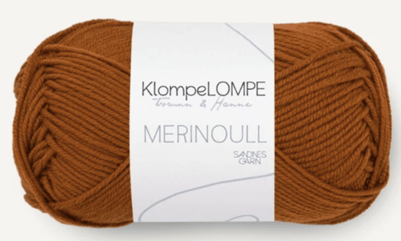  KLOMPELOMPE MERINOULL KANELSTANG 3064