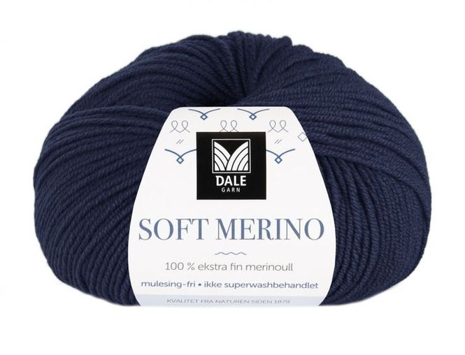 Hovedbilde 3024 Marine Soft Merino