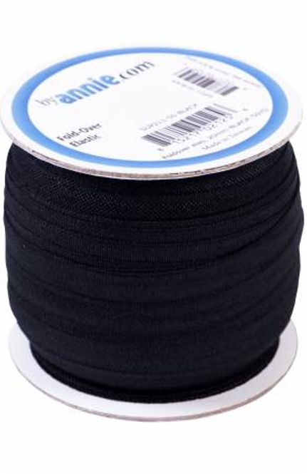 Hovedbilde ByAnnie Fold-Over Elastic Svart