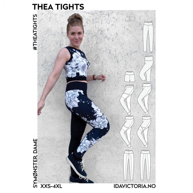 Hovedbilde Thea Tights (XXS-4XL) Mønster