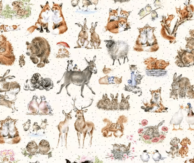 Hovedbilde Cream One-Way Packed Animals