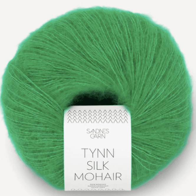 Hovedbilde Tynn Silk Mohair Jelly Bean Green 8236