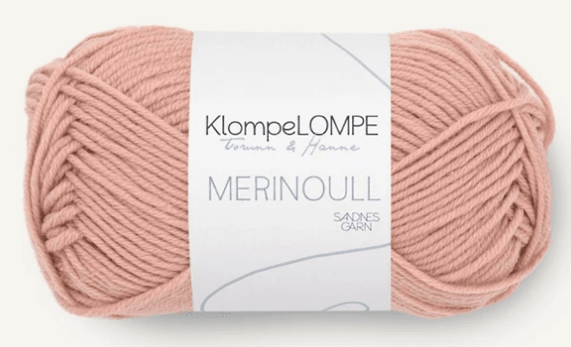 Sandnes Garn KLOMPELOMPE MERINOULL PUDDERBRUN 3332