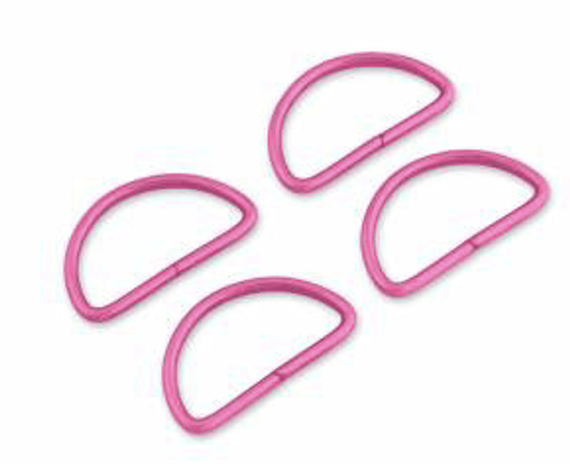 Four Tula Pink 1-1/2in D-Rings
