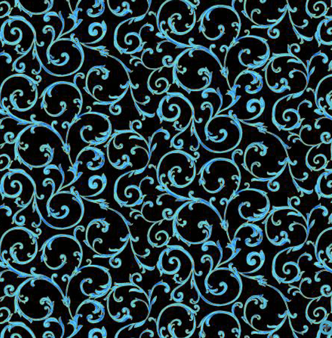 Hovedbilde Peacock Metallic Scrolls